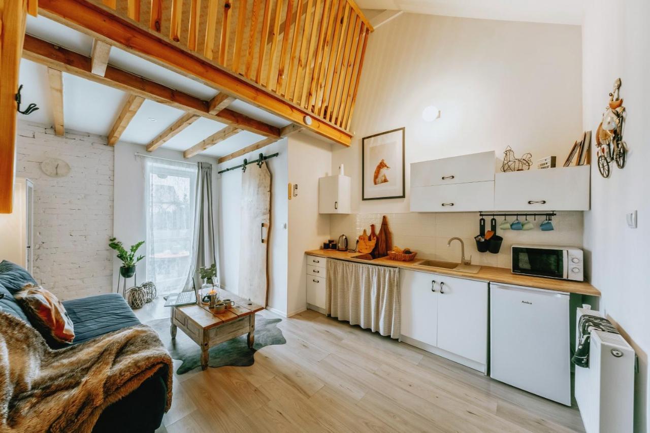 Apartament Z Antresola Okszow Bagian luar foto