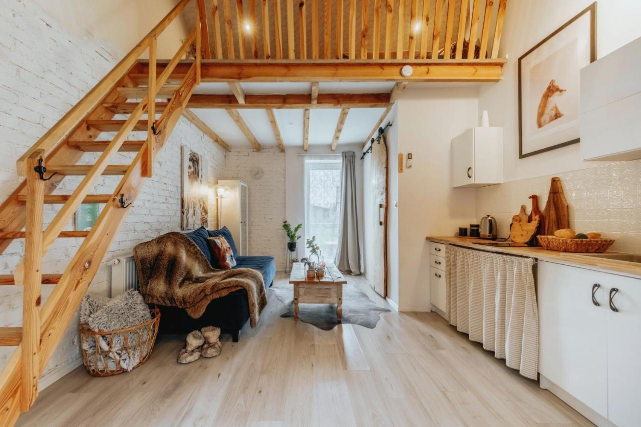 Apartament Z Antresola Okszow Bagian luar foto