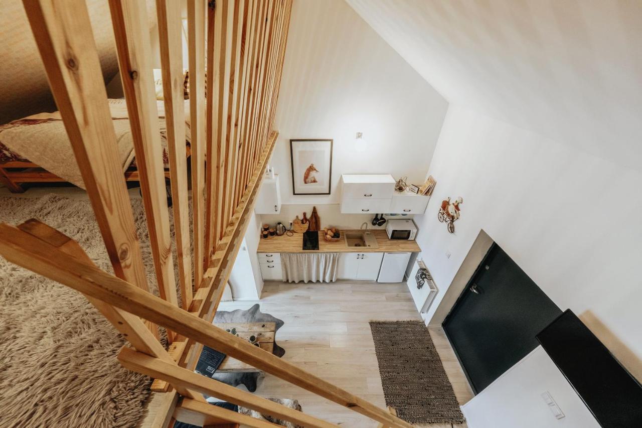 Apartament Z Antresola Okszow Bagian luar foto